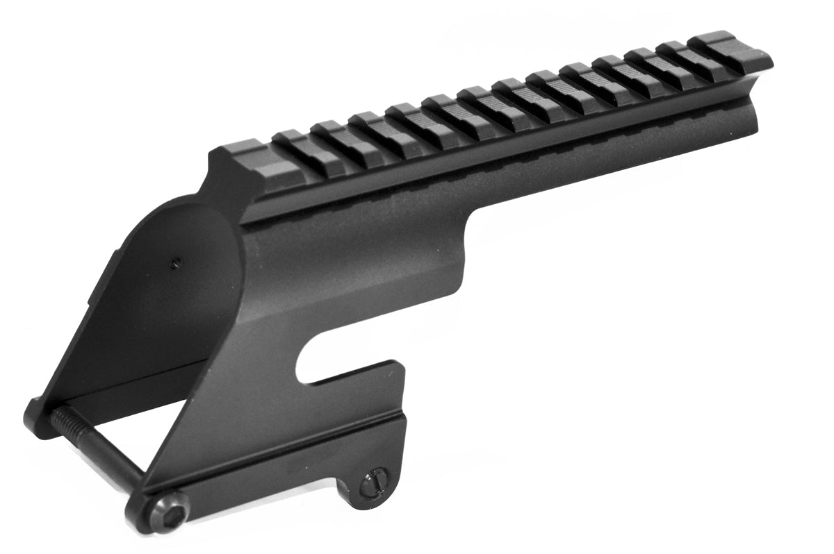 Trinity Saddle With Side Rail Picatinny Mount Adapter Compatible With Stevens 320 20 Gauge Pump. - TRINITY SUPPLY INC