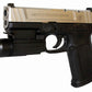 Trinity Tactical Flashlight Aluminum Black Compatible With Handguns With Picatinny Rail Installed. - TRINITY SUPPLY INC