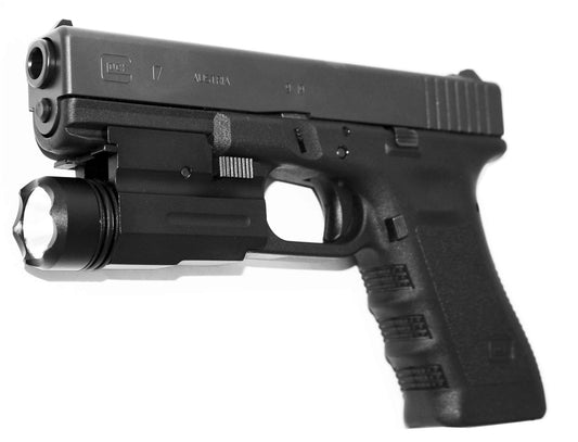 Trinity Tactical Flashlight Aluminum Compatible With Glock Model 17. - TRINITY SUPPLY INC