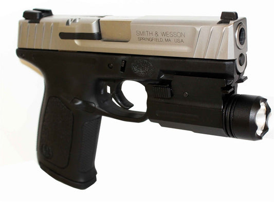 Trinity Tactical Flashlight Aluminum Compatible With Smith And Wesson SD9VE Model. - TRINITY SUPPLY INC