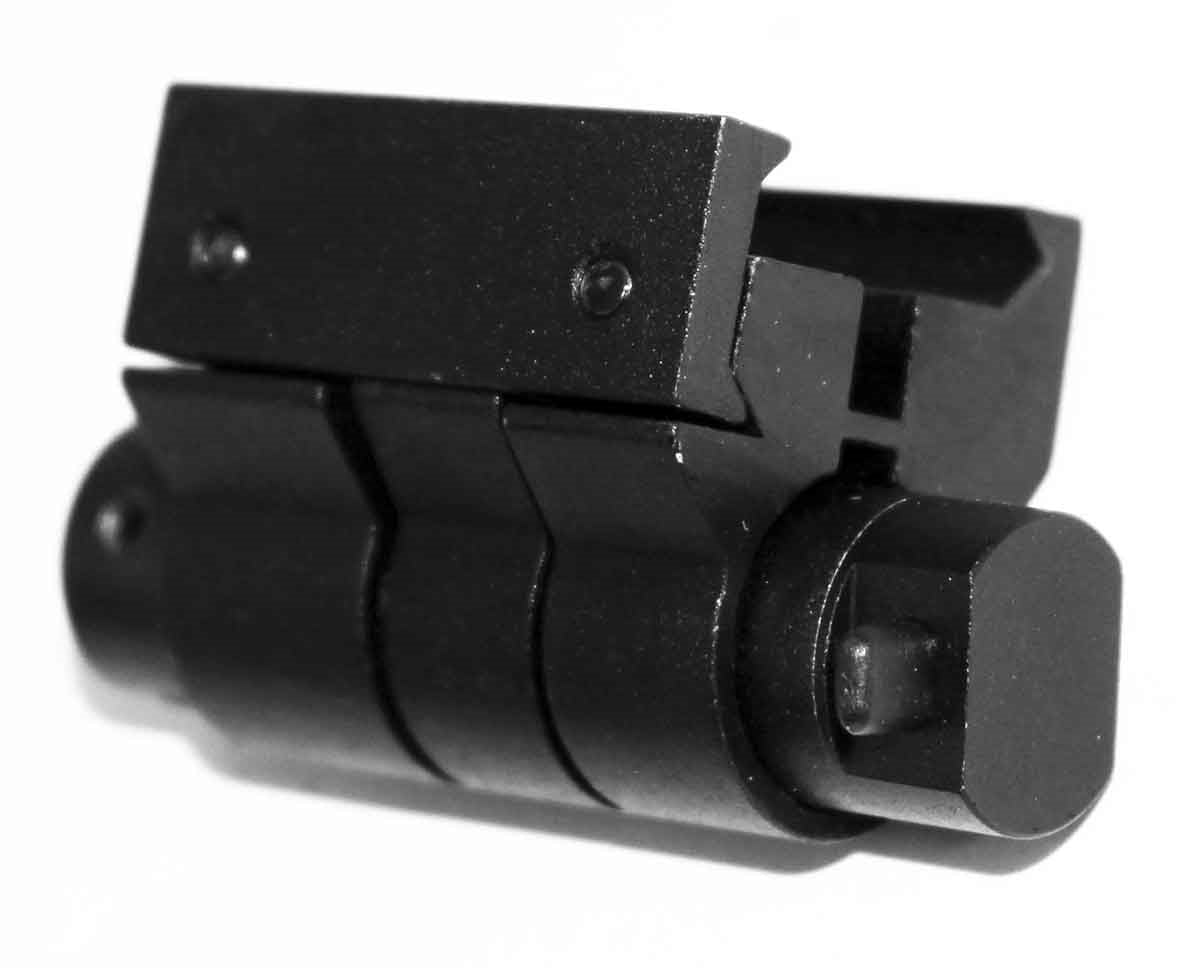 Rotaia Picatinny/Weaver Per Walther Rotex RM8 – Barilotto Per Torcia O Bipode, Montaggio In Plastica Resistente, Prodotto UK