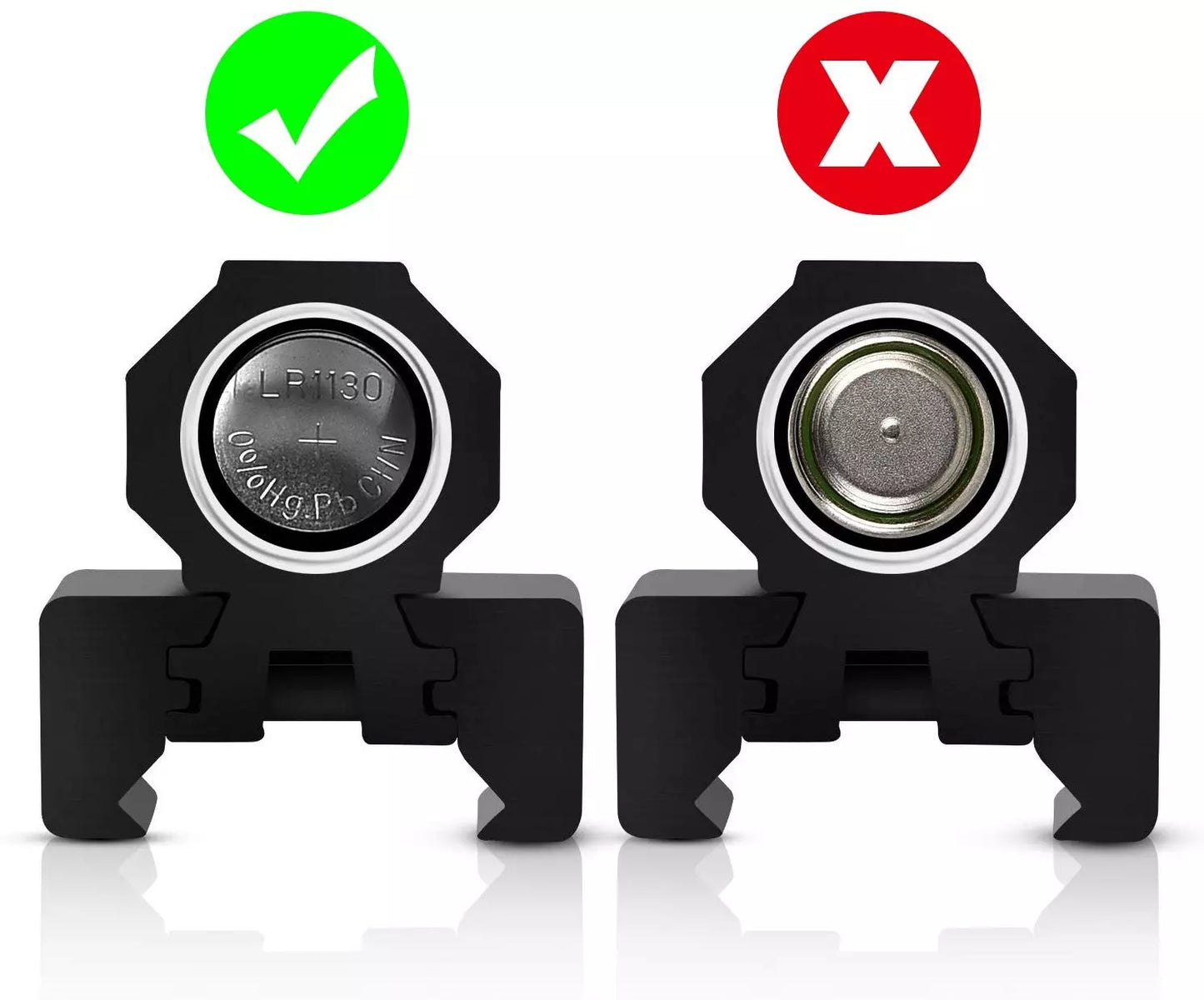 Trinity Red Dot Laser Sight Compatible With Glock 17 Model Handguns.