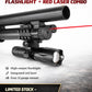 1000 Lumen Tactical Light with Red Laser Sight for Mossberg Maverick 88 – Picatinny Mount