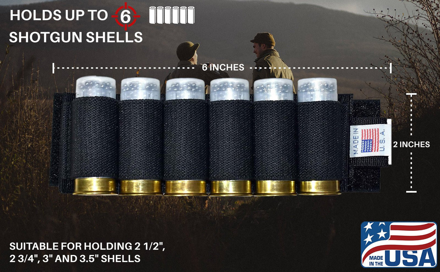 Winchester Super x4 12 gauge Shells Carrier Hunting Accessory Holder Tactical Shell Pouch Shell Round slug Carrier Reload. - TRINITY SUPPLY INC
